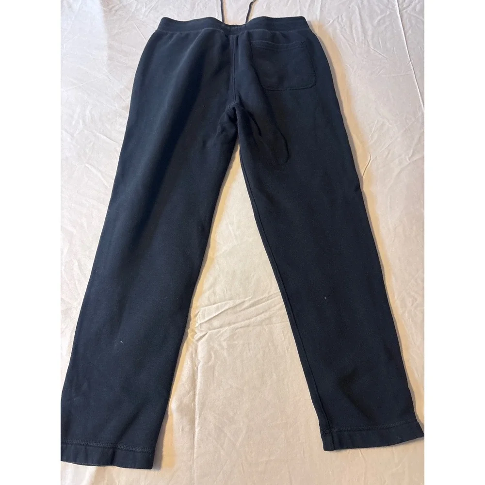 Abercrombie & Fitch Sweatpants Kids Medium Black‎ Good Fleece Joggers Moose Logo